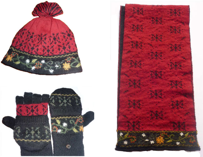 Prendas de punto: 2014-2015 guantes, gorros y bufandas