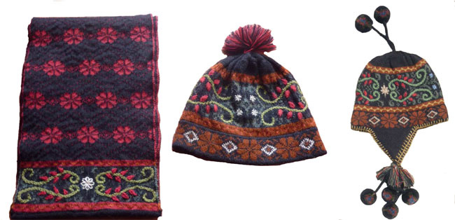 Breigoederen: accessoires 2014-2015, handschoenen, mutsen, sjaals