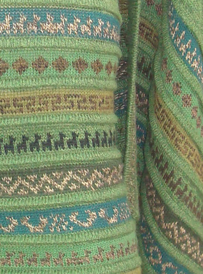 Collectie 2015-2016  Set: gebreide jurk met bijpassende sjaal 