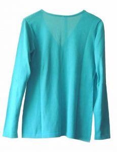 PFL Premium cardigan Luana classic, turquoise