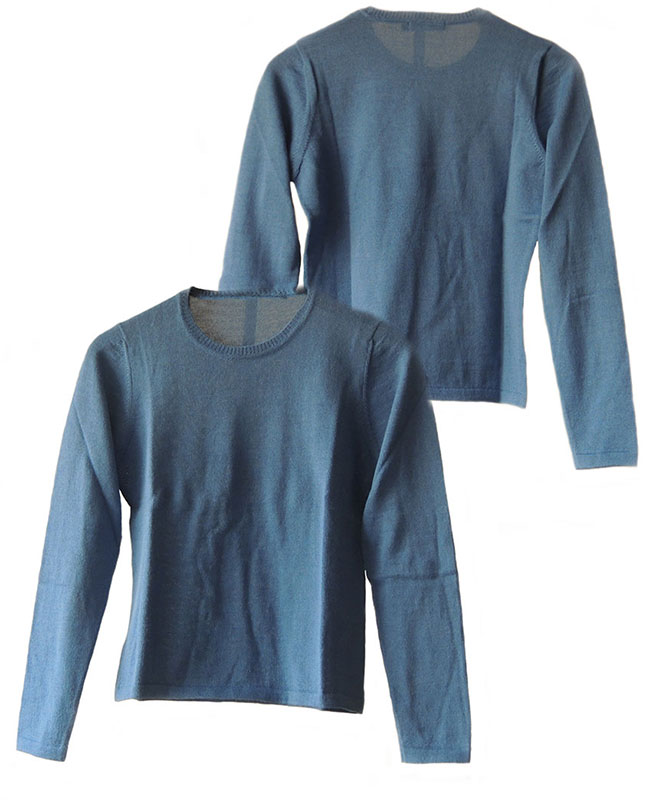 Product code: 001-01-2047-02 Color blue Sizes: S Material: 100% baby alpaca Made in Peru