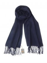 PFL classic scarf blue, baby alpaca
