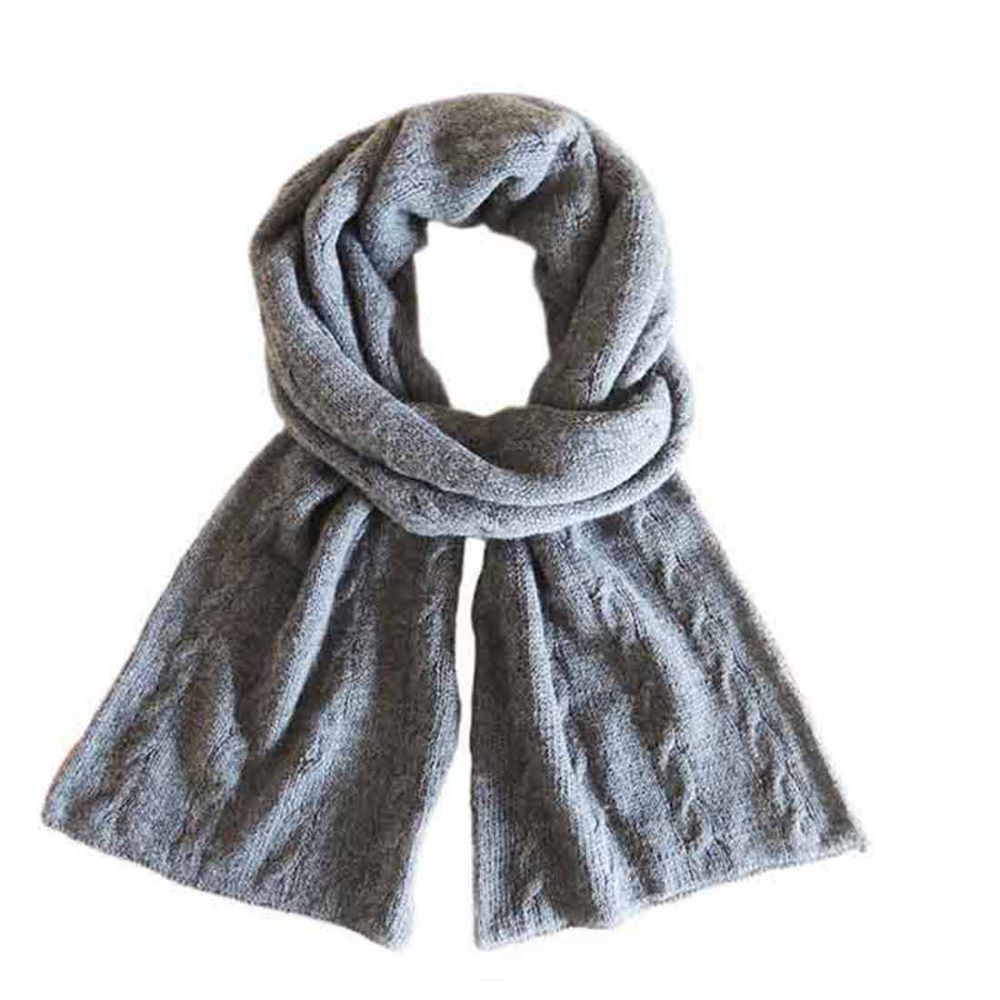 PopsFL knitwear wholesale manufactor Double knitted, reversible scarf