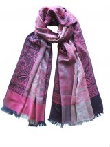 PFL scarf in a blend of alpaca and silk