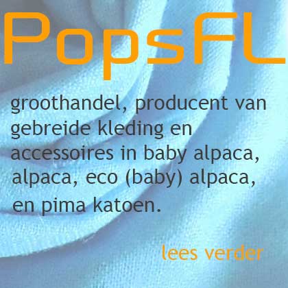 PopsFL groothandel in alpaca en baby alpaca kleding en accessoires