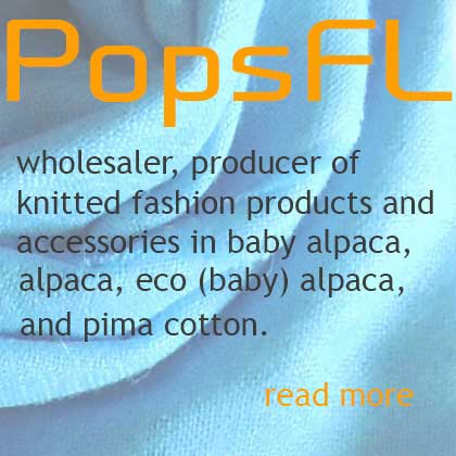PopsFL wholesaler,producer of knitted fashion products and accessories in alpaca and pima cotton