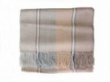 PFL knitwear scarf soft stripes 100% baby alpaca unisex