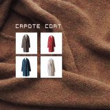 Wholesale capote coat alpaca cardigan oversized alpaca cardigan