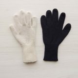 PopsFL Knitwear producer / wholesale 001-21-1013 Winter gloves, reversible two colors baby alpaca
