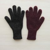 PopsFL Knitwear producer / wholesale 001-21-1013 Winter gloves, reversible two colors baby alpaca