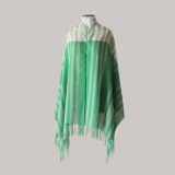 PopsFL knitwear Peru wholesale manufactor handwoven scarf pima cotton striped two colors