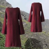 PopsFL Wholesale felted alpaca blend knitted dress