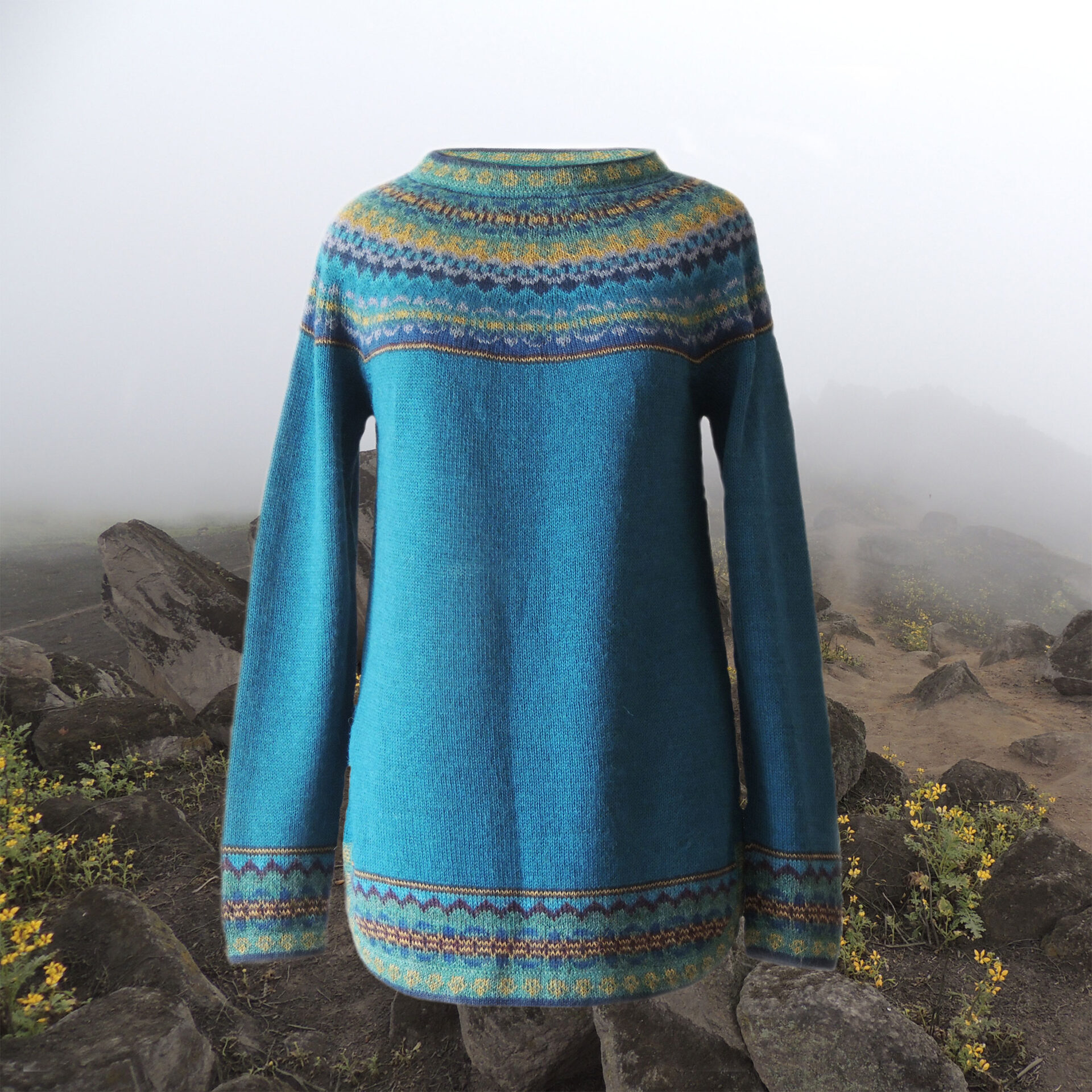 PopsFL Knitwear women sweater / jumper 100% alpaca