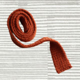 PopsFL.com Long chunky hand crocheted cardigan 47 inch / 120cm, Andean highland wool
