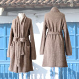 PFL knitwear Cardigan coat suri alpaca blend hooded or non hooded