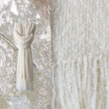 PFL knitwear alpaca boucle wraps, shawls, scarf