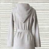 PopsFL knitwear manufacturer wholesale Capote Coat 100% baby alpaca hooded or non hooded.