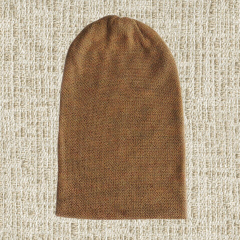 PopsFL knitwear manufacturer wholesale Fine knitted beanie, baby alpaca solid color.
